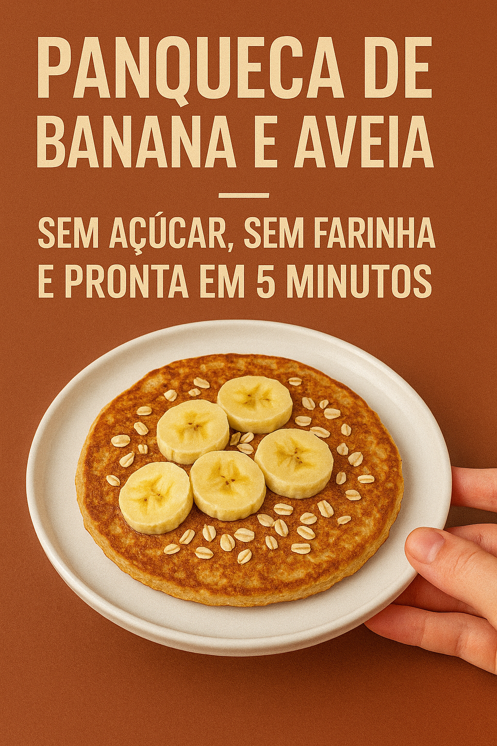 Panqueca de Banana e Aveia — Sem Açúcar, Sem Farinha e Pronta em 5 Minutos ChatGPT Image 6 De Nov. De 2025 11 27 06